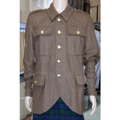 WW1 SCOTTISH WOOL TUNIC (DOUBLET)