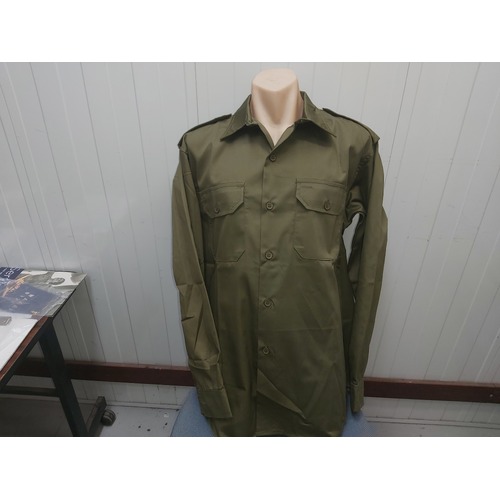 VIETNAM AUSTRALIAN ARMY COMBAT SHIRTS OLIVE GREEN REPRODUCTION
