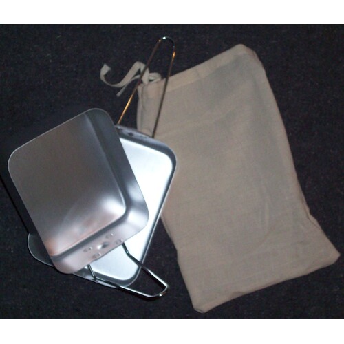 WW2 BRITISH MESS TIN SET ALLUMINIUM REPRODUCTION