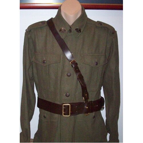OFFICERS SAM BROWN BELTS AUSTRALIAN ARMY
