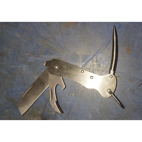 AUSTRALIAN ARMY CLASP KNIVE / YACHTSMENS KNIVE