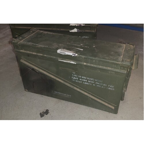 STEEL AMMO BOX - 40mm GRENADE