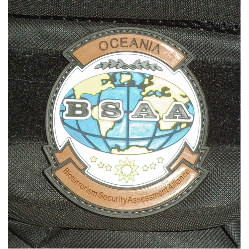 RESIDENT EVIL BSAA OCEANIA (AUSTRALASIA) PATCHES