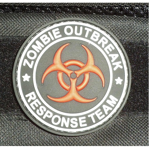 ZOMBIE OUTBREAK PVC PATCHES