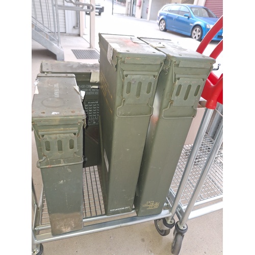 TALL STEEL AMMO BOX 740mm