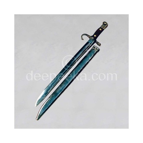 JAPANESE ARISAKA BAYONET WITH SCABBARD - REPRODUCTIONS
