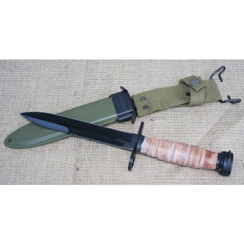 US M1 CARBINE BAYONET & SCABBARD REPRODUCTION
