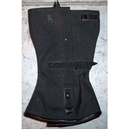 AUSTRALIAN ARMY CANVAS GAITERS GENUINE ISSUE