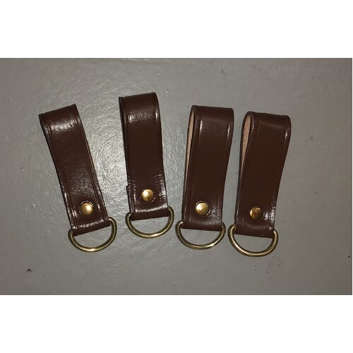 BELT HANGER LEATHER D-RING